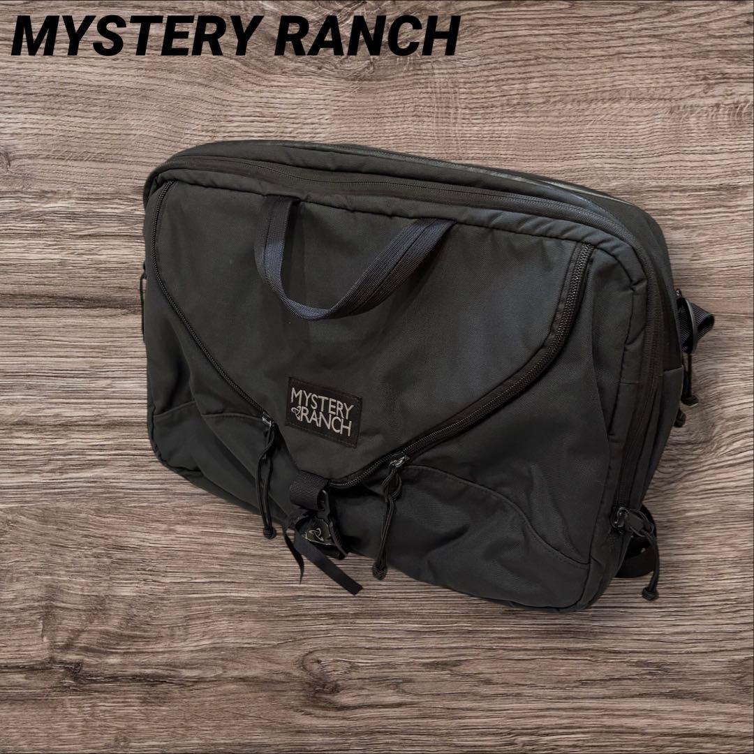 MYSTERY LUNCH ビジネスバッグ 3WAY ブラック系