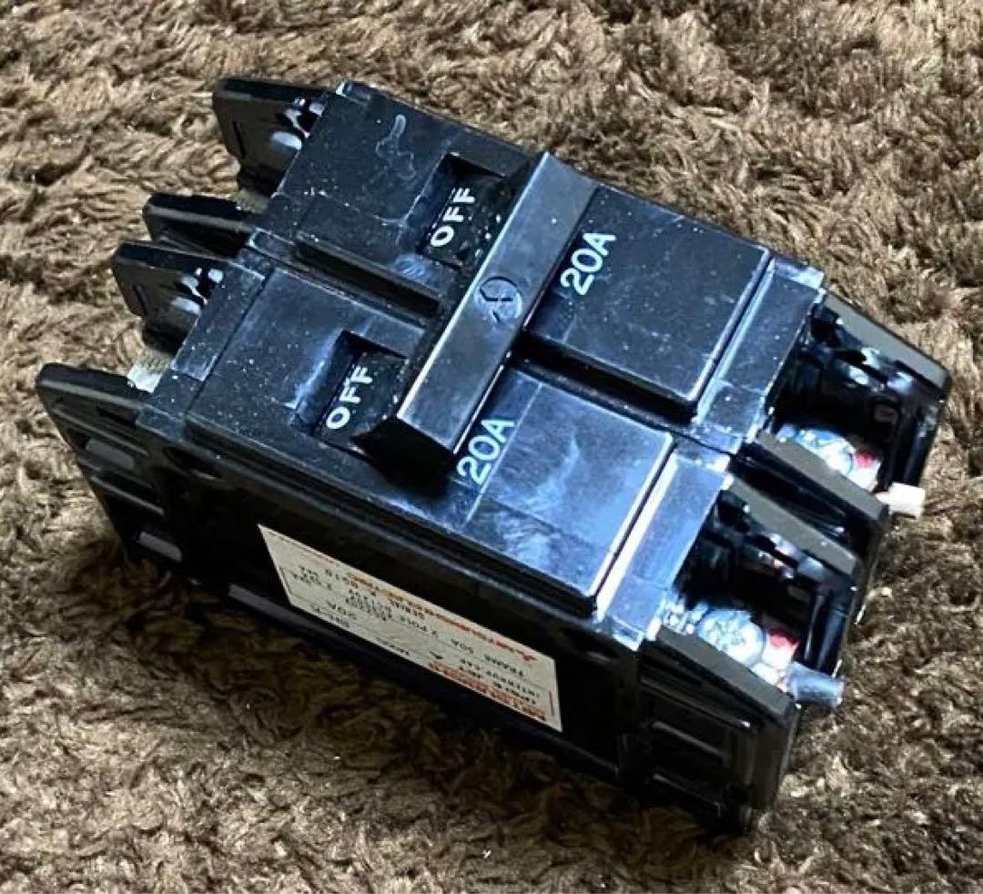 MITSUBISHI 三菱 ノーフューズ ブレーカー BH-K 2P 19個