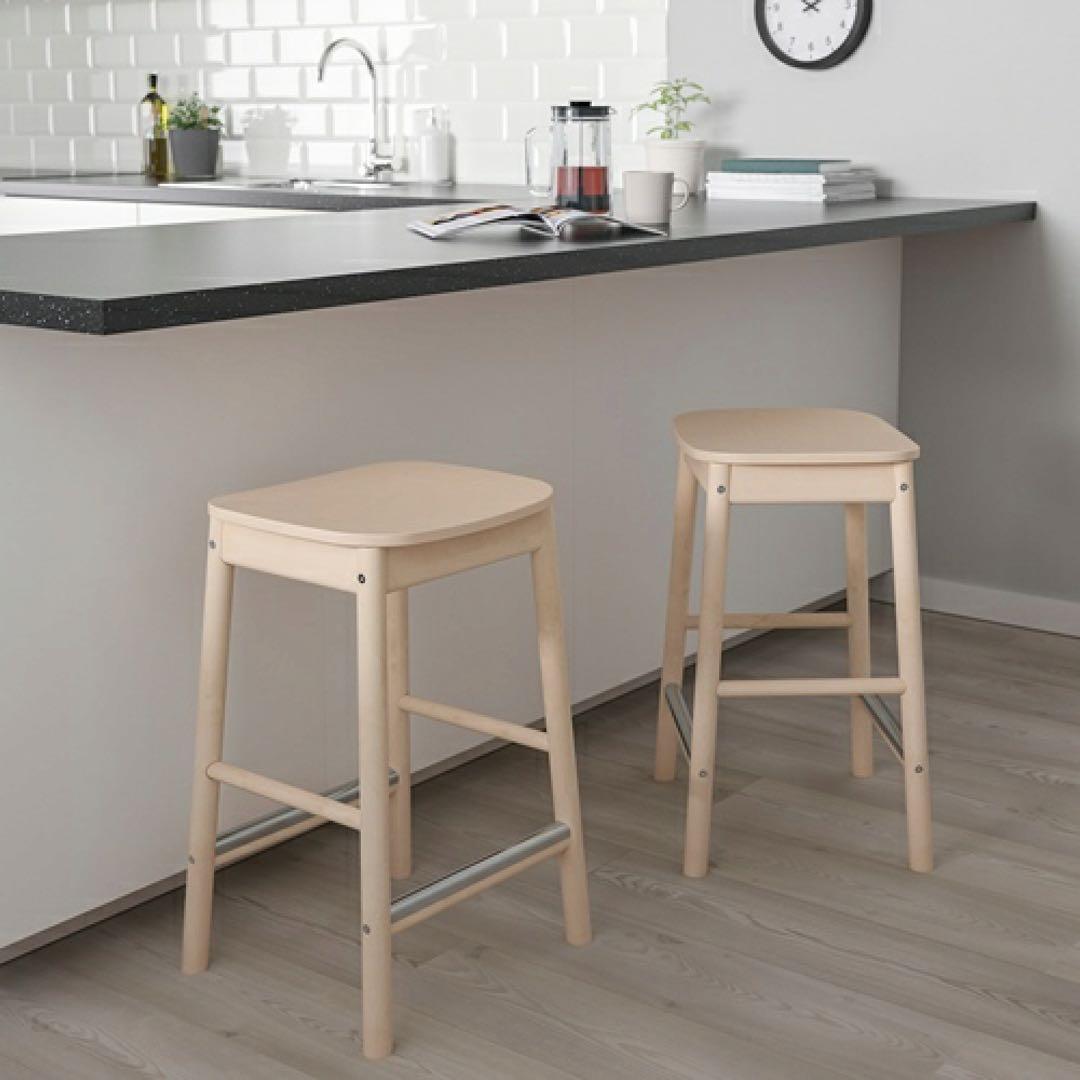 IKEA RÖNNINGE ロッニンゲハイスツールカウンターテーブル椅子