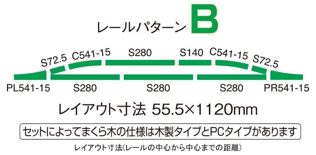 TOMIX 91025 レールセット引込み線セット(レールパターンB)