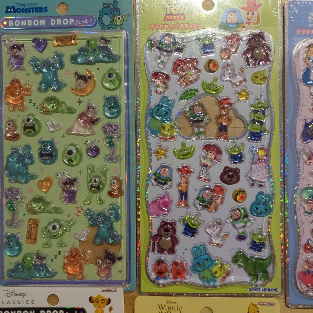 本日お値下げ中！レア！正規品！ディズニーボンボンドロップシール