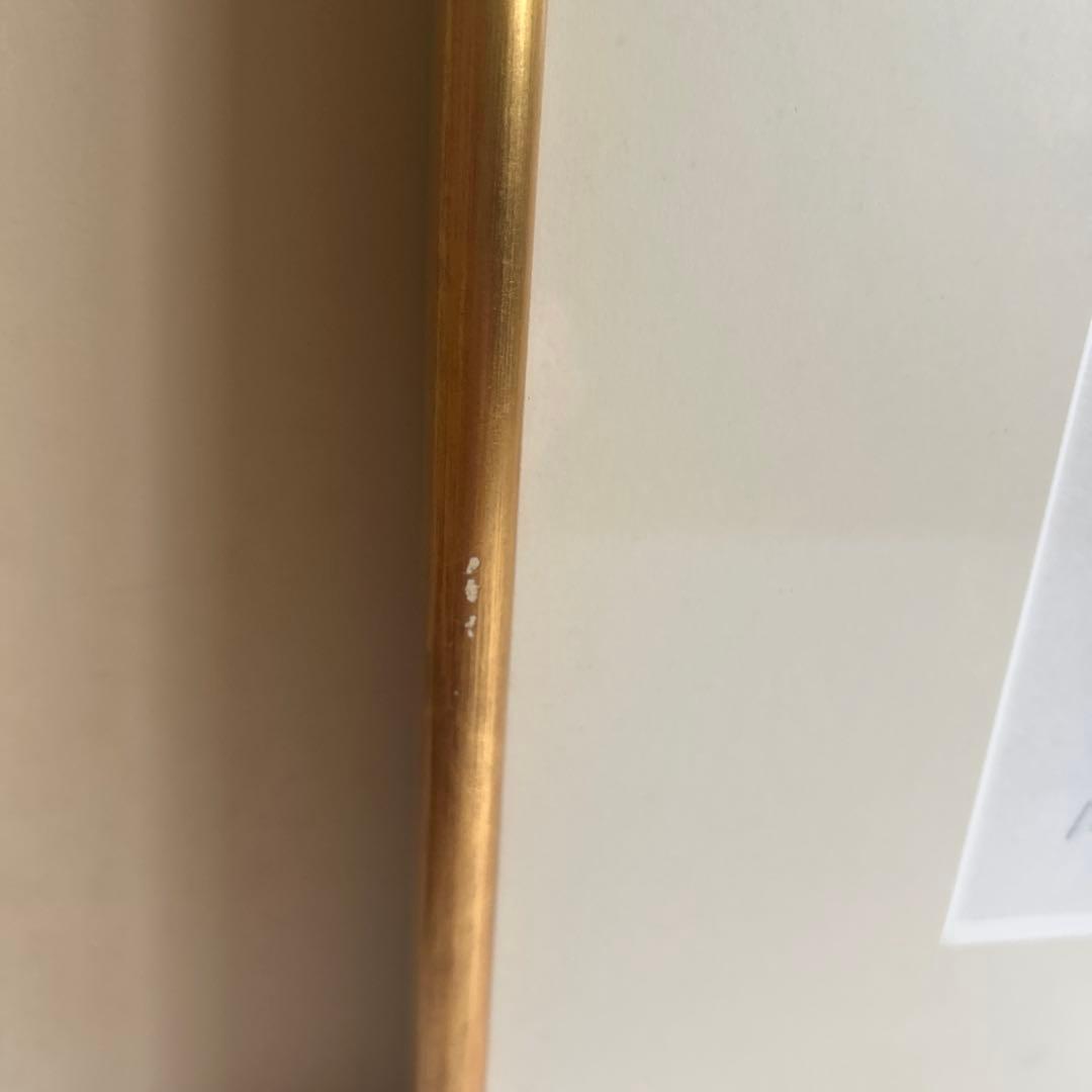 アンドレ・ブラジリエ　リトグラフ「夕方のヴァイオリン」　#195/300