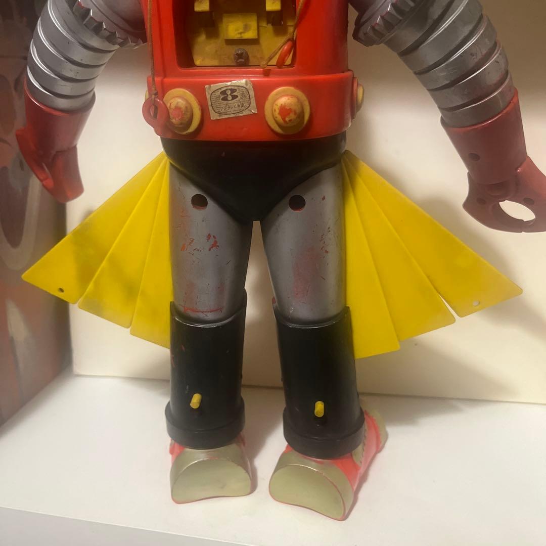 ブルマァク メカニック ブレイザー ソフビ フィギュア 冒険ロックバット 当時物
