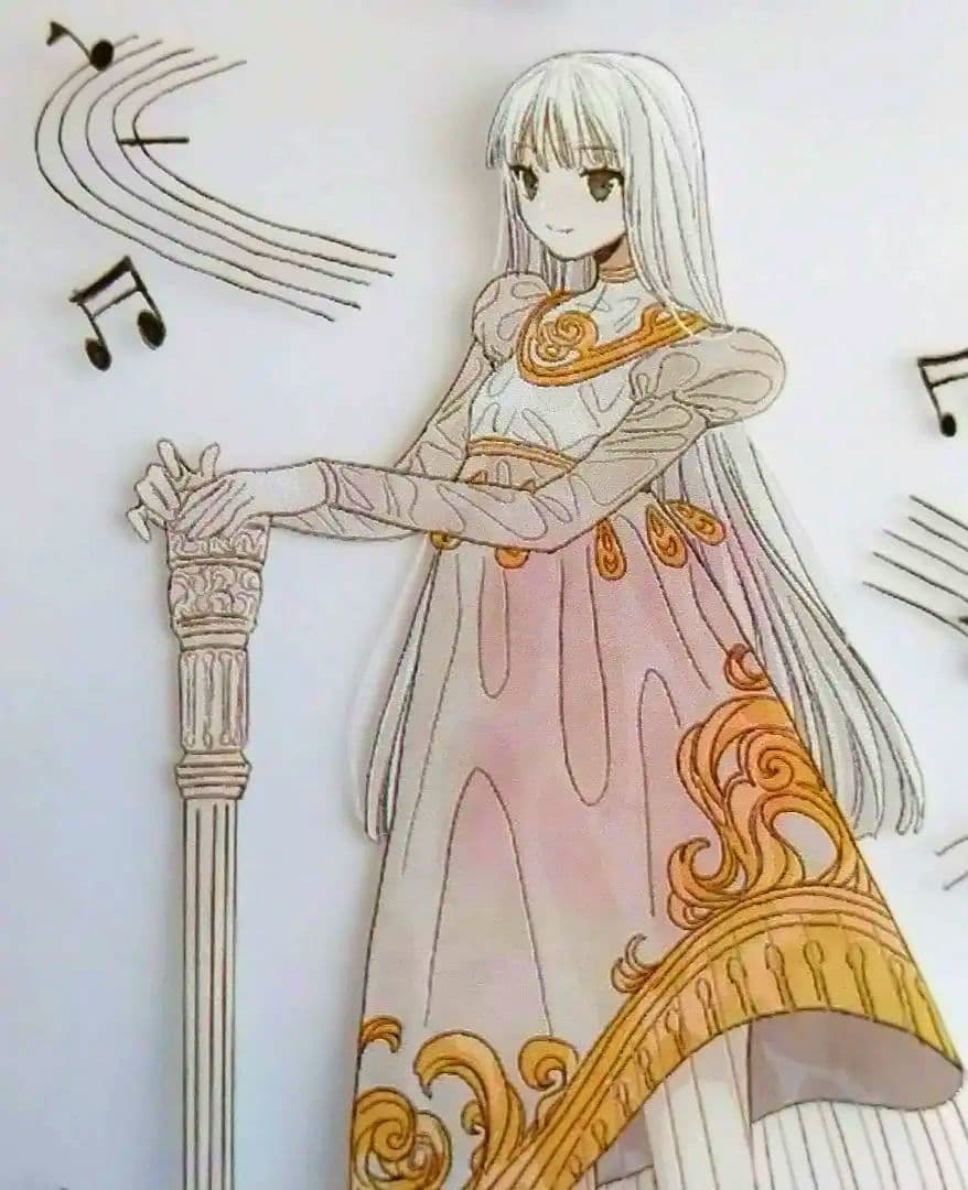 J25＃春之声(霧面PET)阅后即焚 切り売り海外人物マステ女の子音楽楽器音符