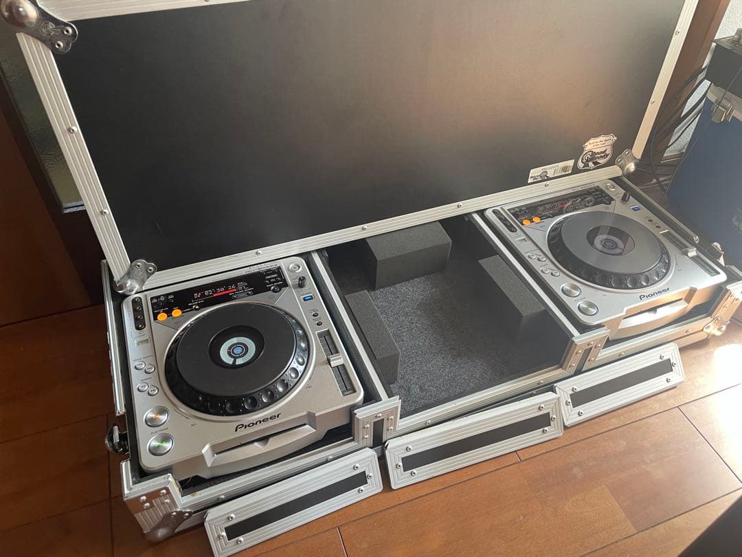Pioneer パイオニアCDJ-800MK2 2台セット 専用ハードケース付き