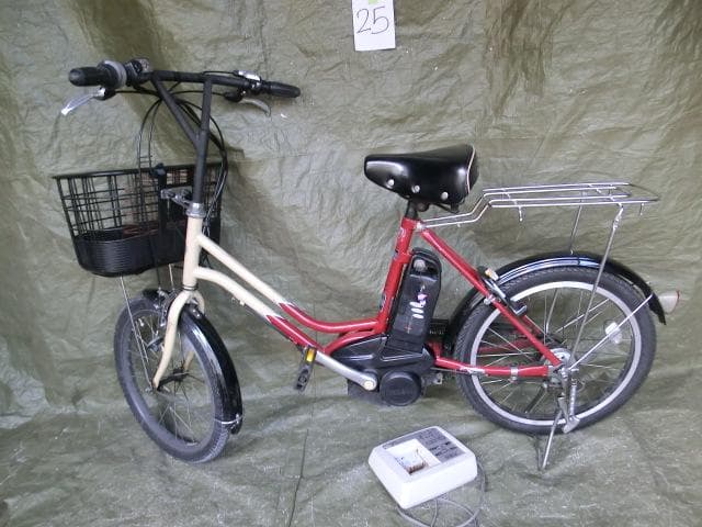 25：ブリヂストン　電動アシスト自転車　ジャンク　引取限定：埼玉県所沢市