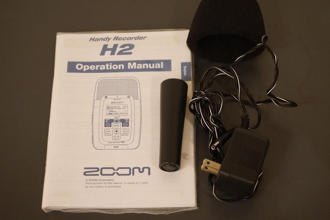 配信機器・PA機器・レコーディング機器 zoom H2