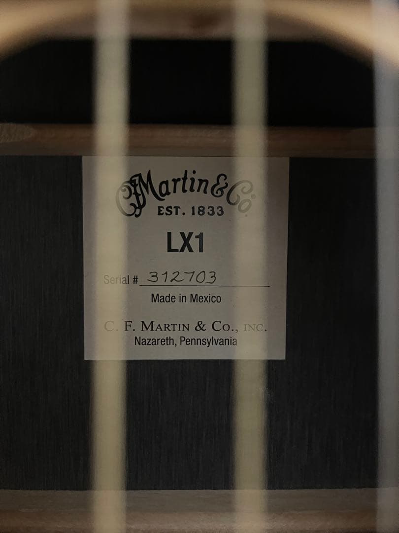 ト*ル様 LITTLE Martin LX1 美品✨
