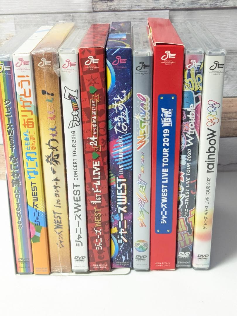 WEST.　ライブDVD 10本セット　まとめ売り