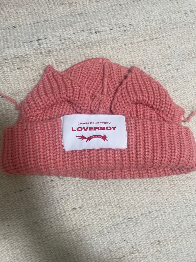 charles jeffrey loverboy ビーニー　ピンク　正規