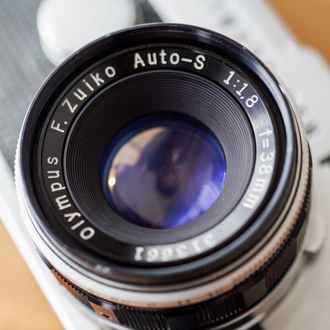 【撮影済み】OLYMPUS PEN FT本体 38mm/F1.8レンズ付き