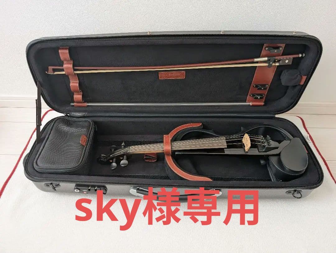 ヤマハ sv-120 サイレントバイオリン ハードケース付