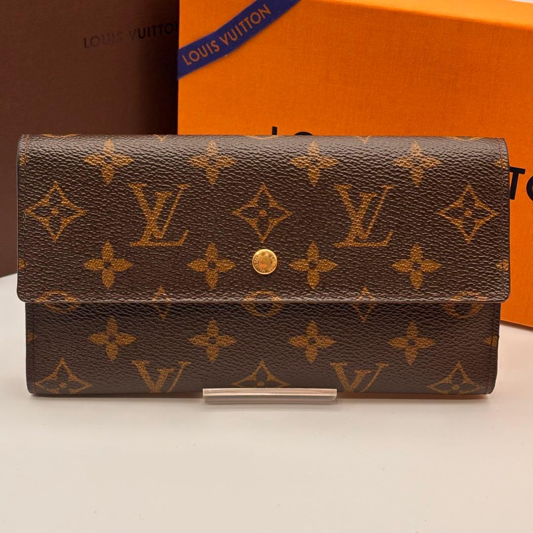 ルイヴィトン✨3つ折り財布✨モノグラム ポルトフォイユ インターナショナル