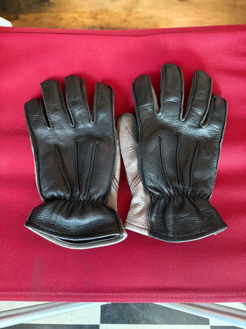 ラングリッツ　langlitz グローブ　L レザーグローブ