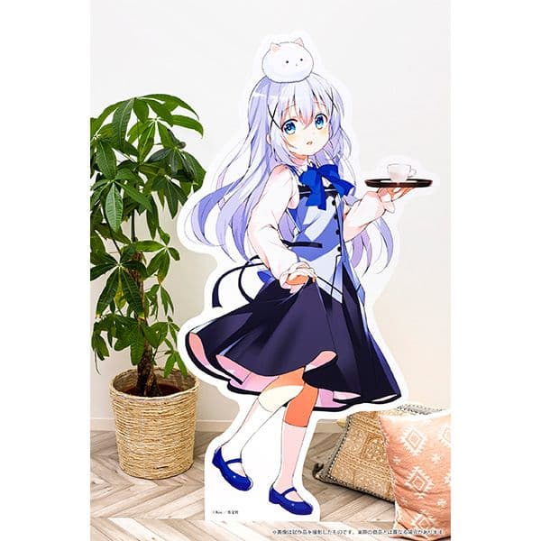 【初売りセール中！】【未開封新品•限定品】ごちうさ　等身大パネル　チノ