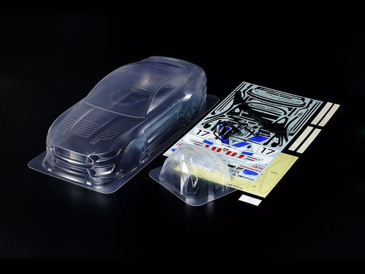 タミヤ フォード マスタング GT4 軽量ボディパーツセット 47444