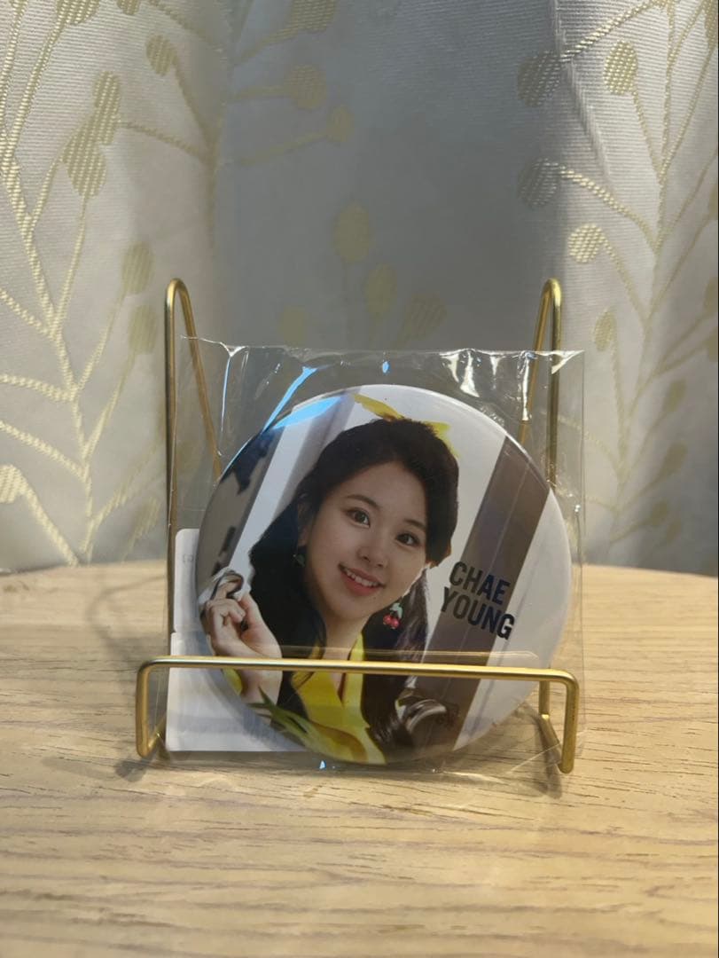 TWICE チェヨン 缶バッジ