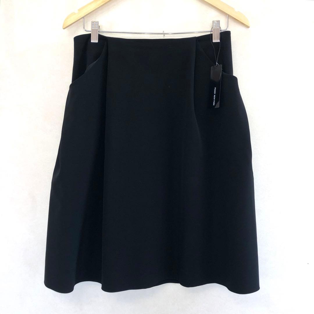 FOXEY New York フォクシーニューヨーク イリプス フレア スカート