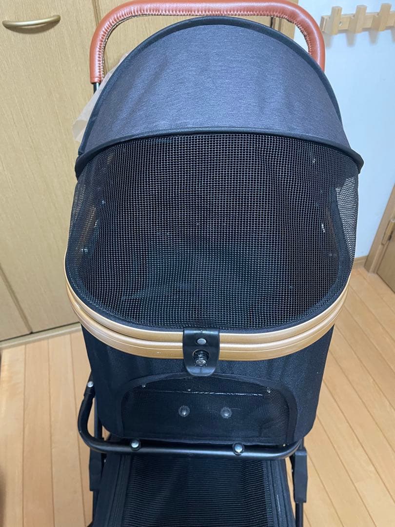 二段式分離型　ペットカート　ペットキャリー　多頭飼い