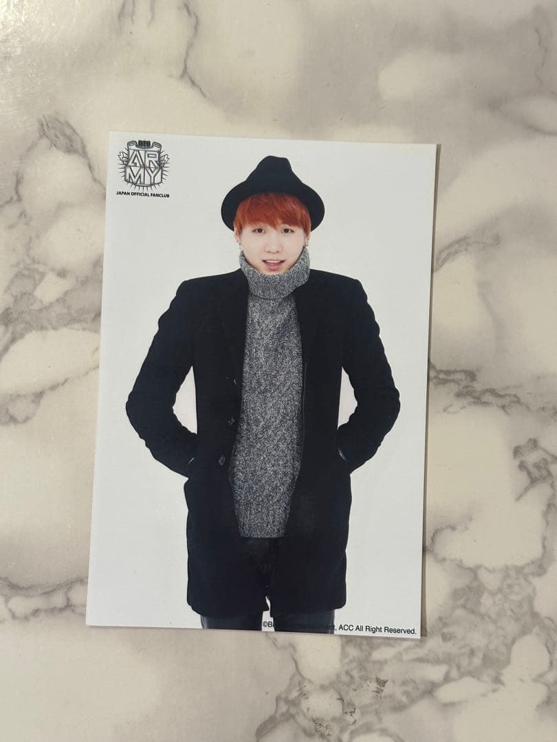 BTS SUGA ユンギ FC継続特典 会場限定フォト　生写真