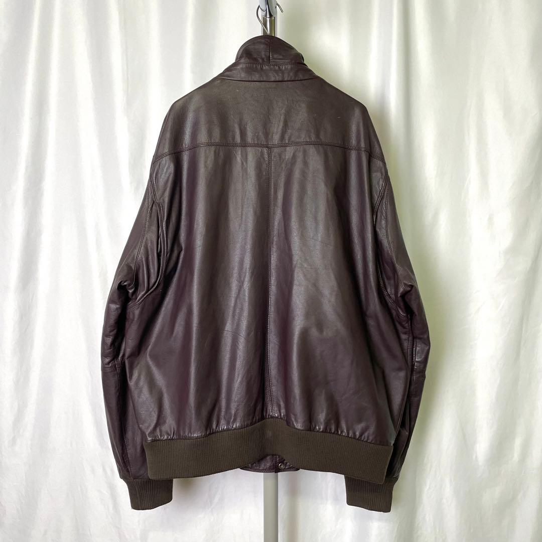 タ*ウ様 80s MEMBERS ONLY レザー ジャケット XXL ビッグサ