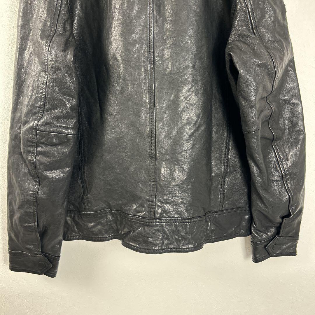 ジャケット・アウター Superdry Men's Seventies Leather Jacket