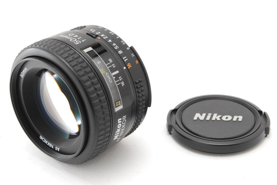 美品 Nikon AF NIKKOR 50mm f/1.4D レンズ #226