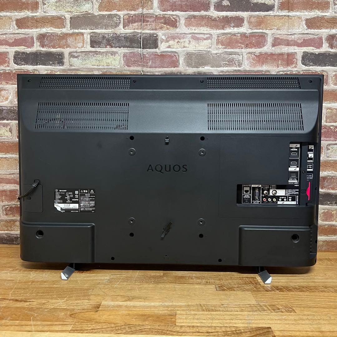 シャープ 40V型 液晶テレビ LC-40W5 フルハイビジョン 動画アプリ○