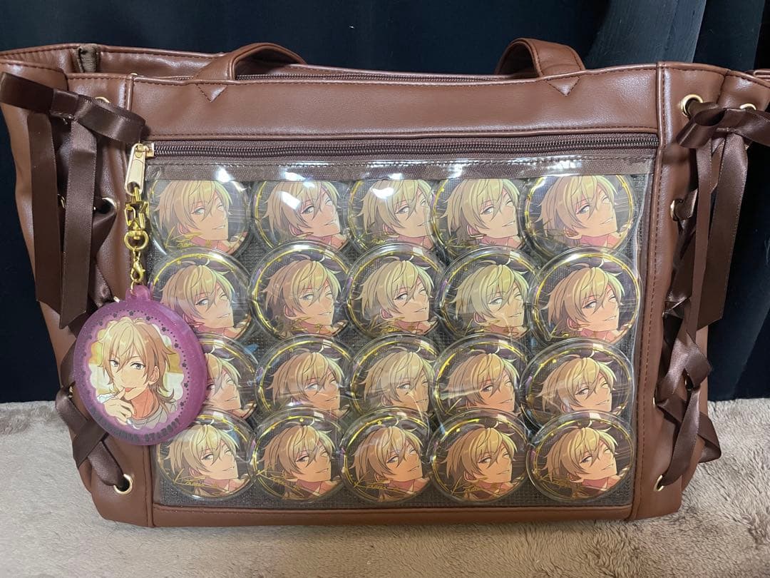 あんさんぶるスターズ　羽風薫　痛バッグ　5周年　缶バッジ　pitatto