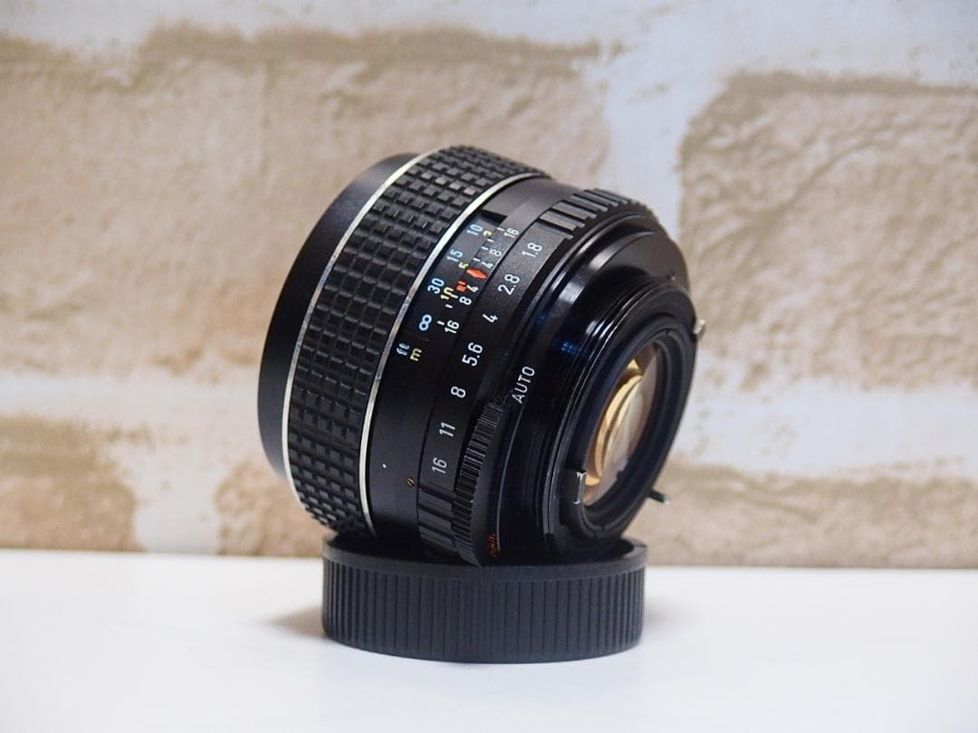 PENTAX SMC Takumar 55mm F1.8 M4/3アダプター付