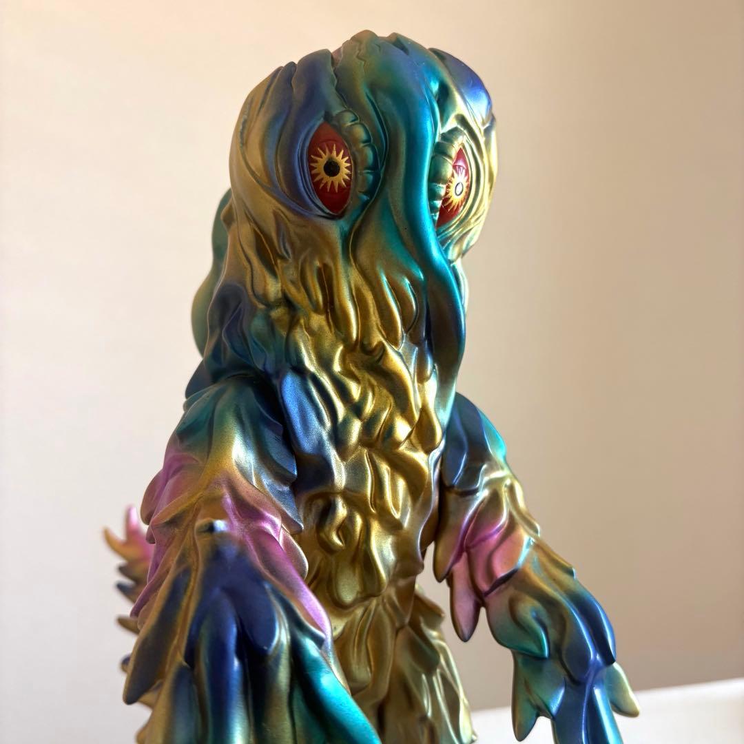【美品】ヘドラ フィギュア2体セット水中期（マルサン）モンスターズラボ限定ソフビ