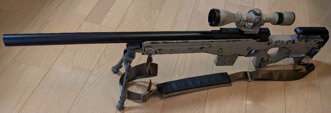 マルイ L96AWS スナイパーライフル 架空 MEU アフガン遠征 リペイント