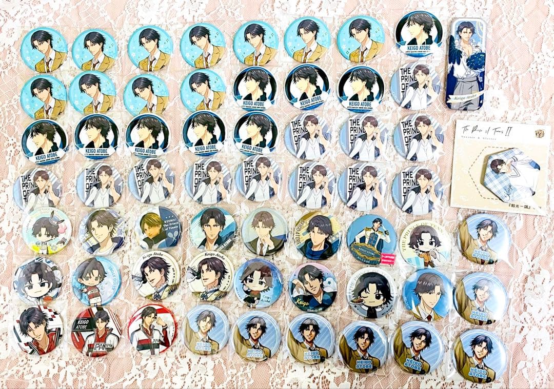 【テニプリ】　跡部景吾　缶バッジ　まとめ売り