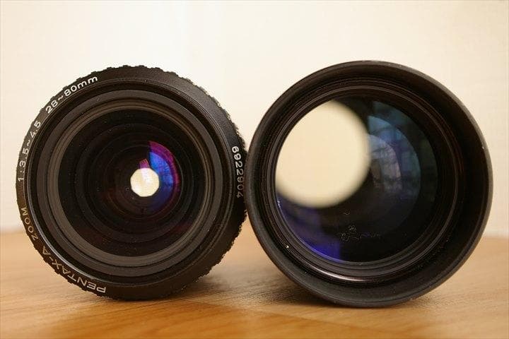 PENTAX superA ズームレンズ2本セット（標準、望遠、まとめて　）