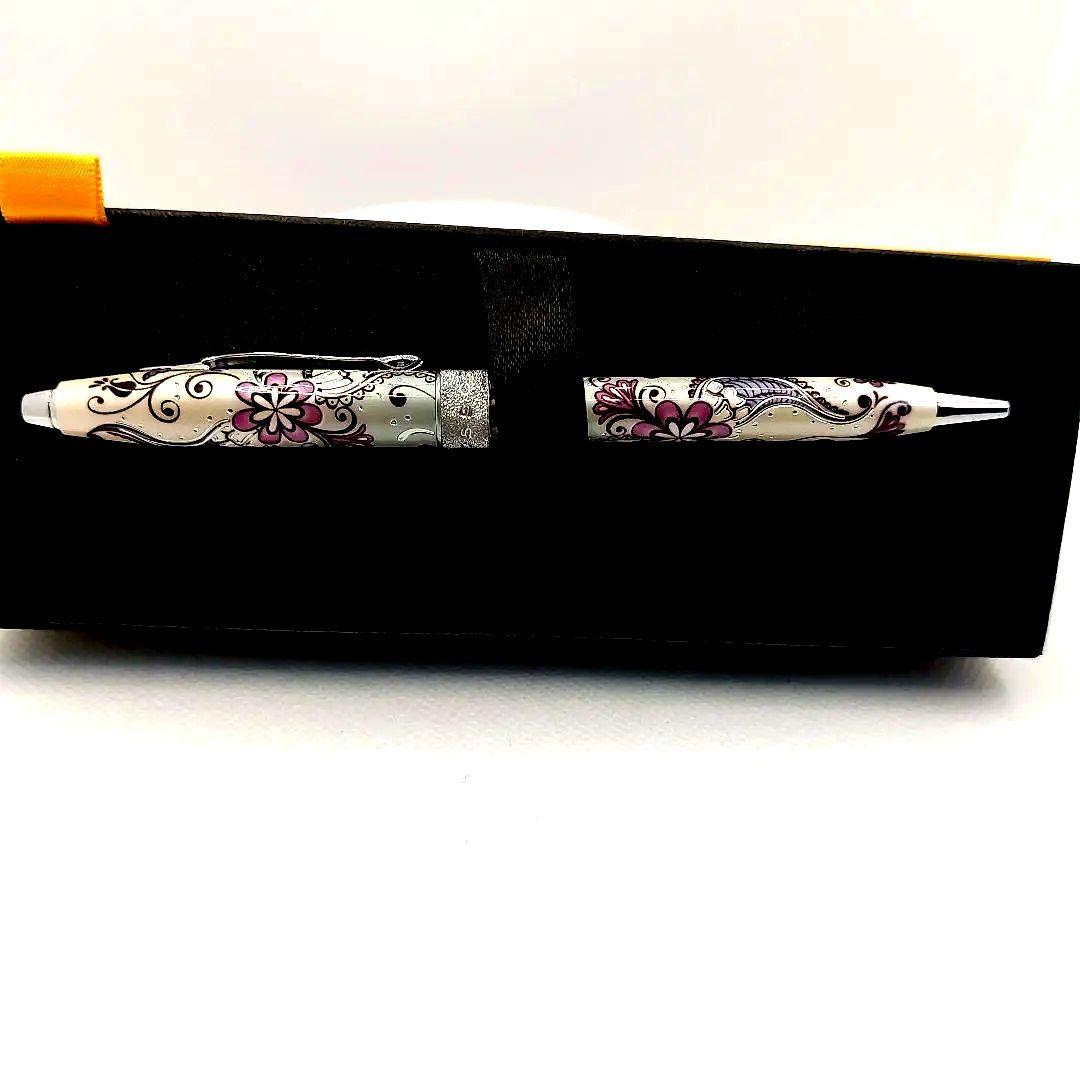 新品 未使用 クロス CROSS ボタニカパープルボールペン