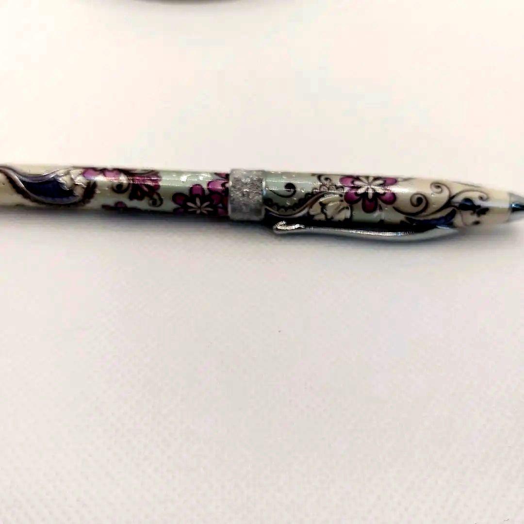 新品 未使用 クロス CROSS ボタニカパープルボールペン