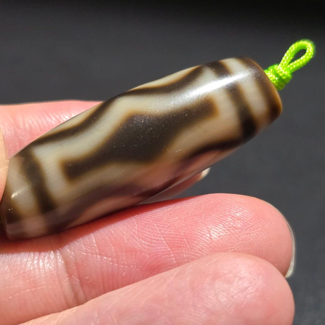 16 老礦　仏眼四眼天珠　天珠　天然石　　御守り　占い　ブレスレット　ネックレス