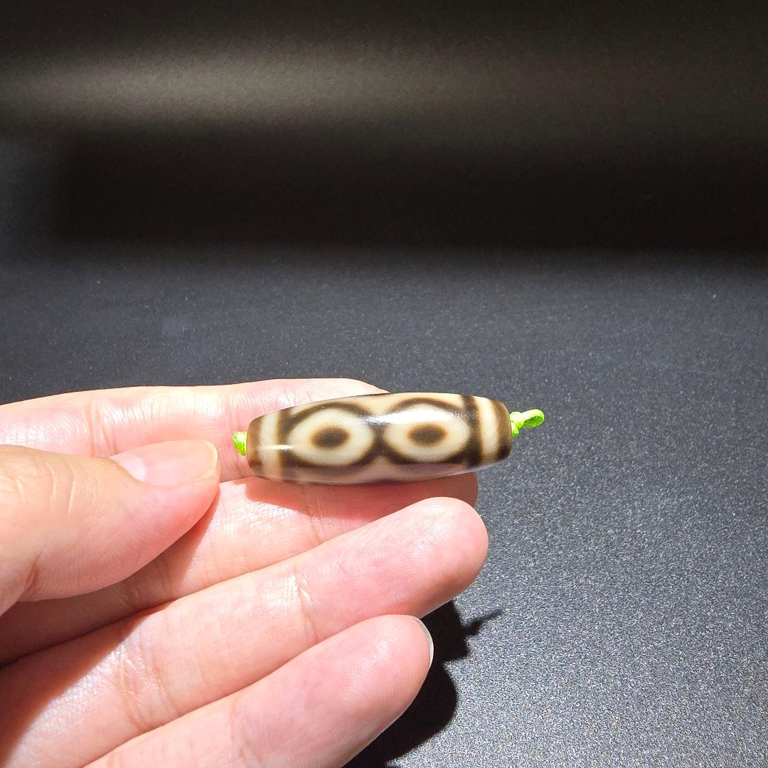 16 老礦　仏眼四眼天珠　天珠　天然石　　御守り　占い　ブレスレット　ネックレス