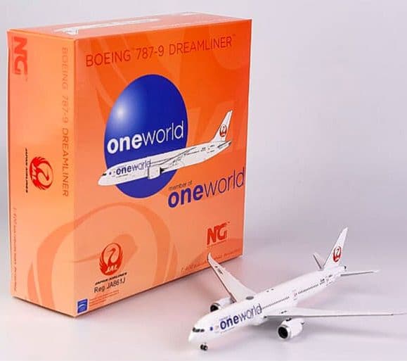 NG MODEL 1/400 JAL 787-9 JA861J 特別塗装機
