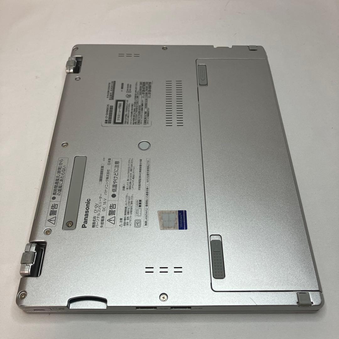 準美品 CF-QV9 第10世代 i5 8GB 2in1 タッチパネル オフィス