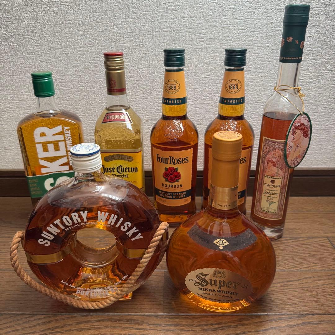 SUNTORY SPECIAL RESERVE WHISKY 等7本セット