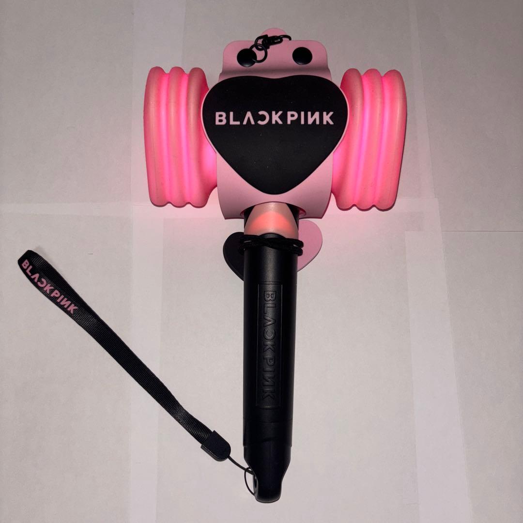 BLACKPINK ペンライトver.2 ペンライトホルダー・ゴム3点セット