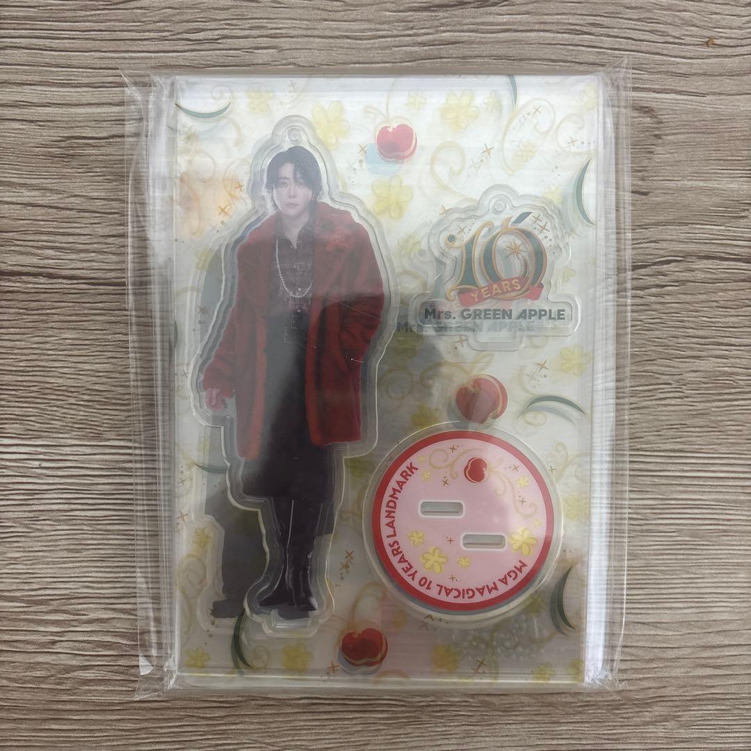 Mr. GREEN APPLE 10周年 アクリルスタンド ポップアップ