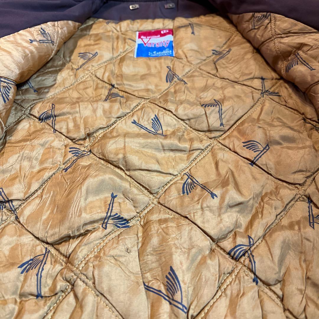 70s ★Catalina derbyjacket brown★36