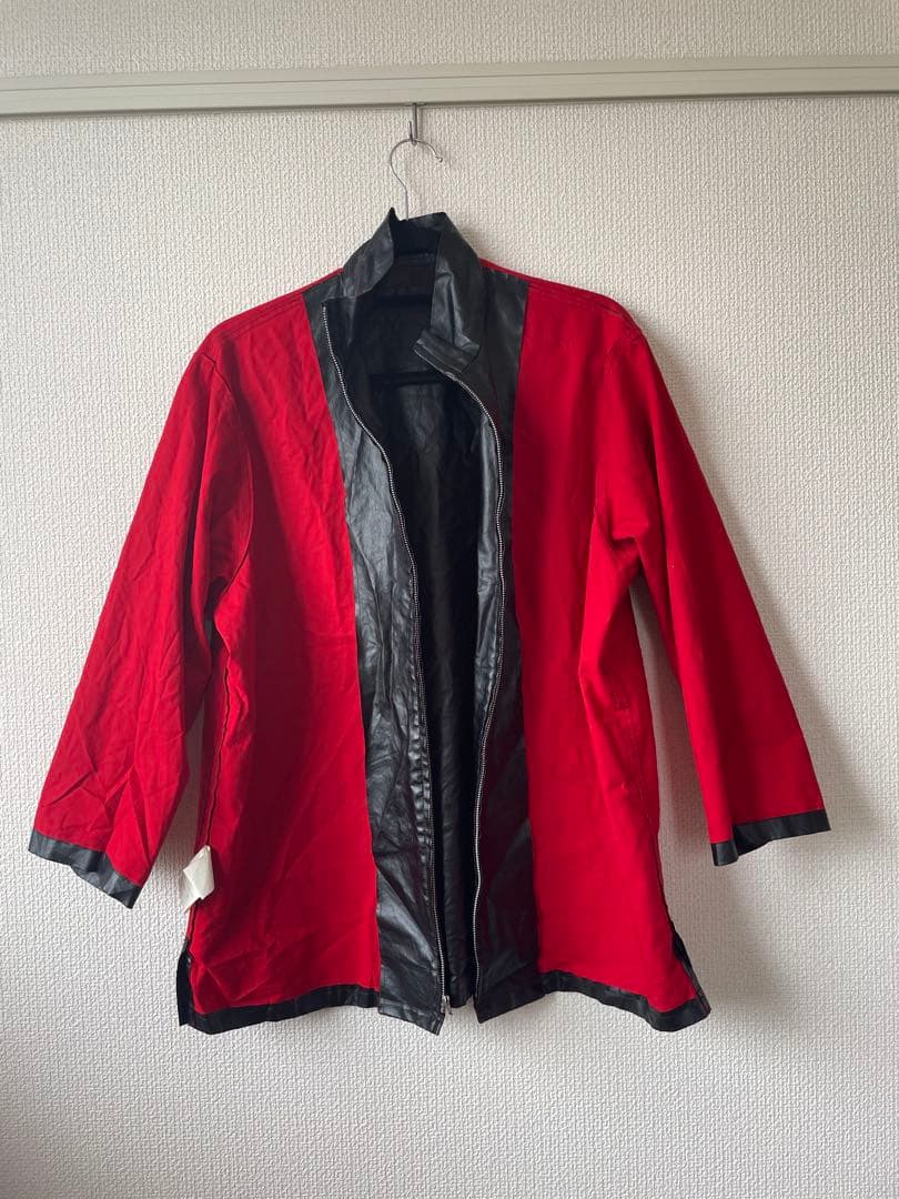 ヨウジヤマモト Y's for men ジャケット　フェイクレザー　ブルゾン