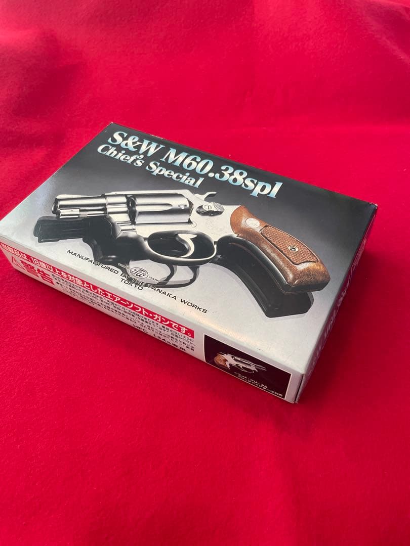 S&W M60 .38spl チーフズ・スペシャル6mmBB弾ガスガン【廃盤品】