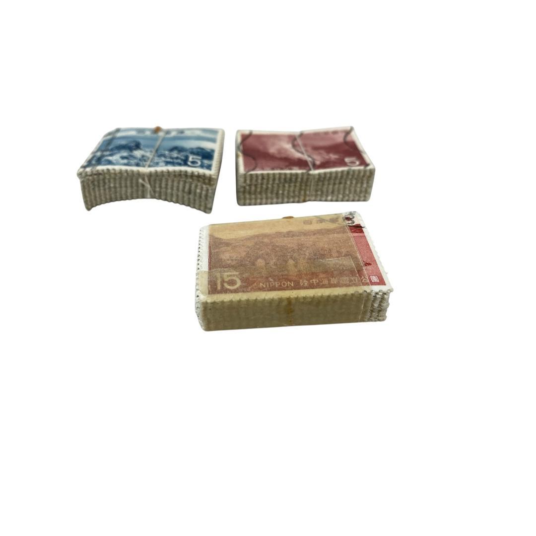 使用済み切手　国立公園記念切手　9種各約100枚づつ　dd067