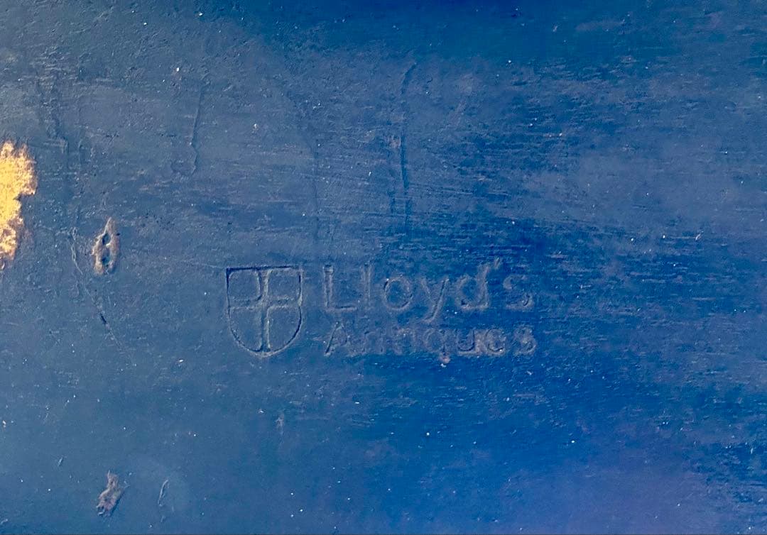 ロイズアンティーク　Lloyd's ガラステーブル　丸テーブル　センターテーブル