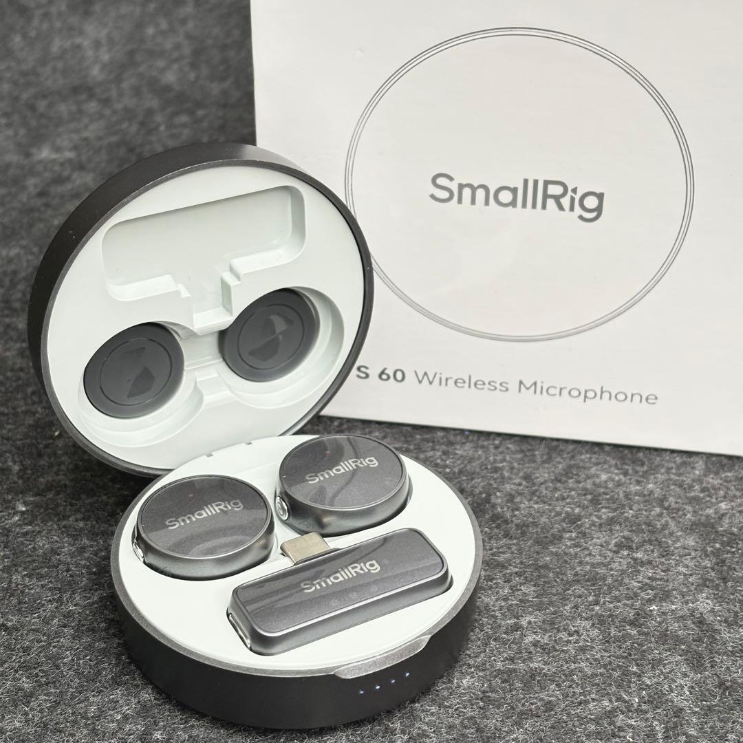 SmallRig S60 スマホ用ワイヤレスマイク