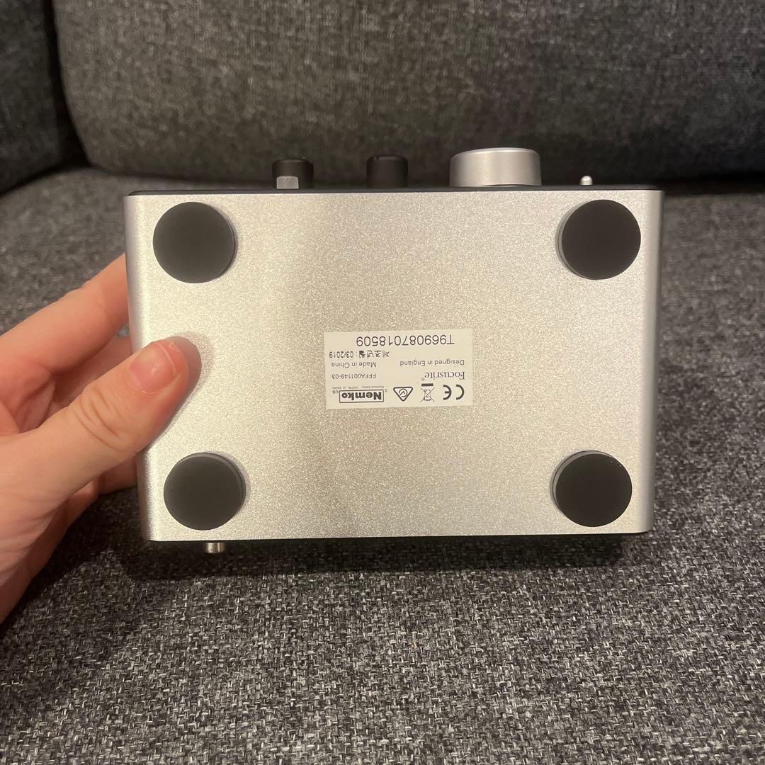 Focusrite iTrack Solo オーディオインターフェイス